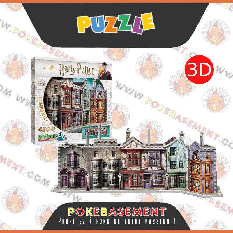 Jeu de Société (Puzzle Wrebbit) Puzzle 3D Harry Potter Diagon Alley