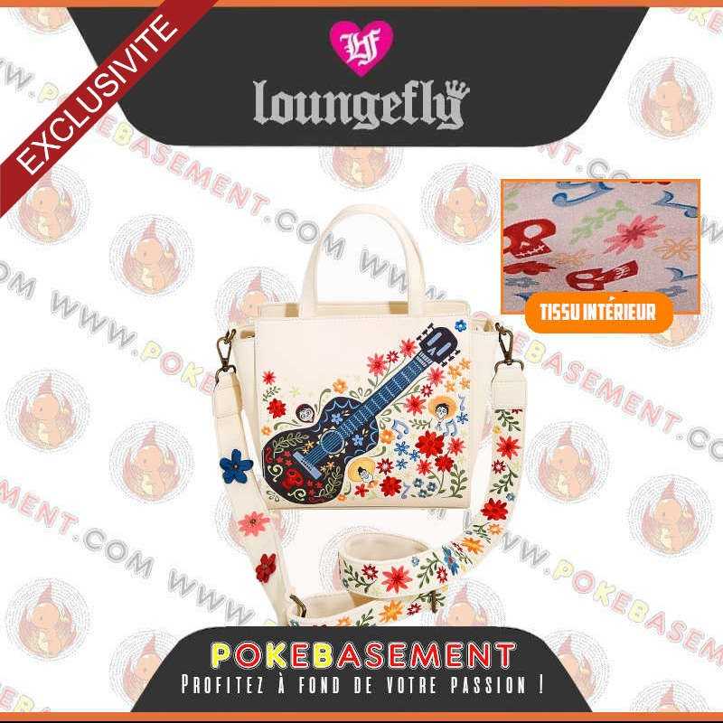 Sac à main Loungefly Disney Pixar Coco Coco Floral Crossbody Bag