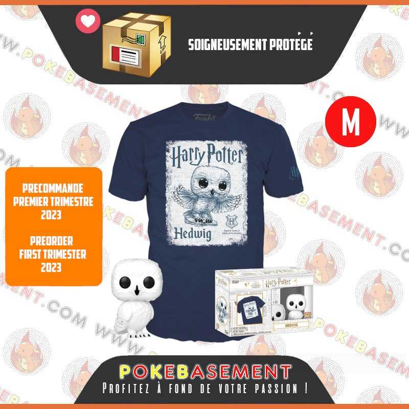 Funko Pop Tee Harry Potter 76 - Hedwig EXCLUSIVE Only in Pop & Tee (M)