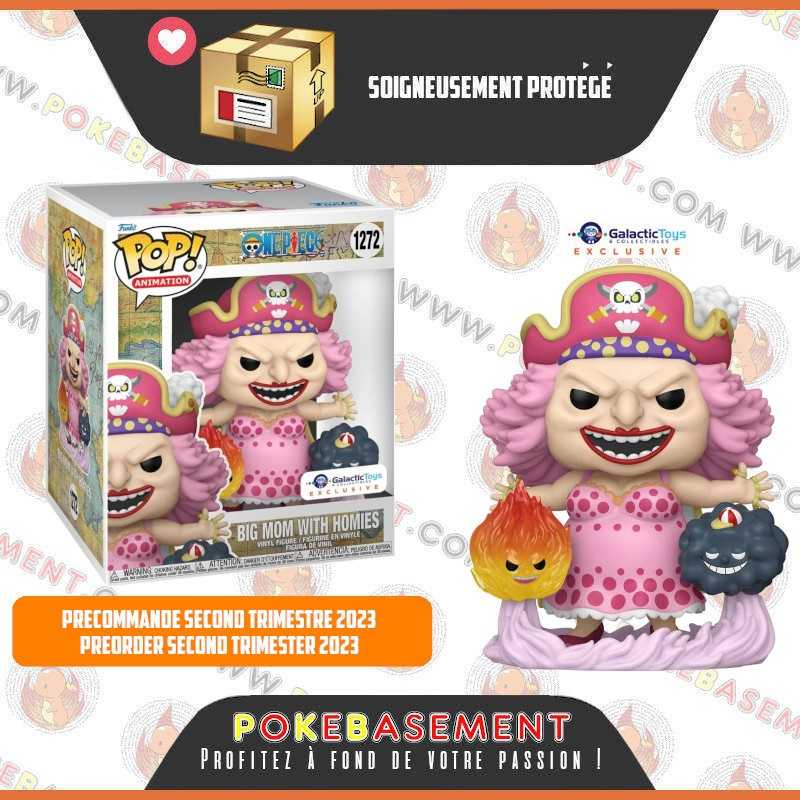 Funko Pop One Piece Super 1272 Big Mom (with Homies) EXCLUSIVE