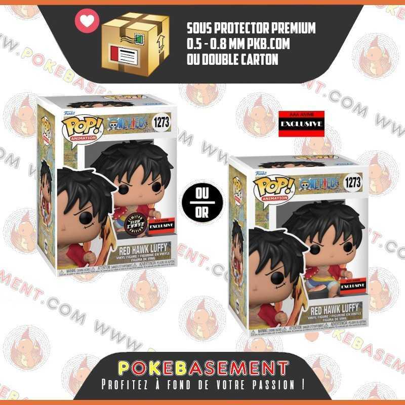Funko Pop One Piece 1273 - Red Hawk Luffy (Chance of GITD Chase) EXCLUSIVE  AAA Anime