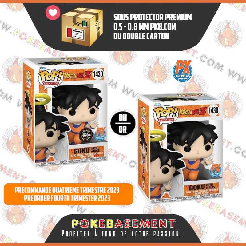 Funko Pop Dragon Ball Z 1430 - Goku with Wings (Chance of GITD Chase)  EXCLUSIVE PX Previews