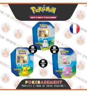 Pokebox Pokémon Go - Pikachu, Ronflex, Leuphorie - FR