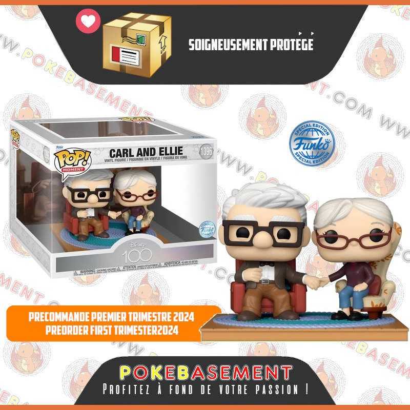 Funko Pop Disney 100Th Anniversary UP Moment 1396 - Carl & Ellie (Old)  EXCLUSIVE Special Edition