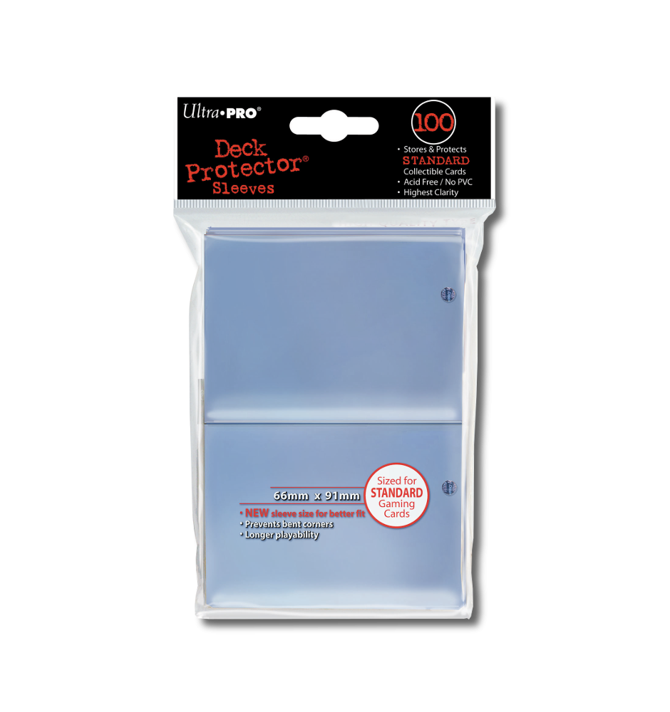 Card Sleeves 100-Count Ultra PRO Deck Protector Sleeves - Pro-Gloss  Standard Size (66x91mm) For Magic: The Gathering Ultra PRO Matte  Collectible Card Game Card Sleeves