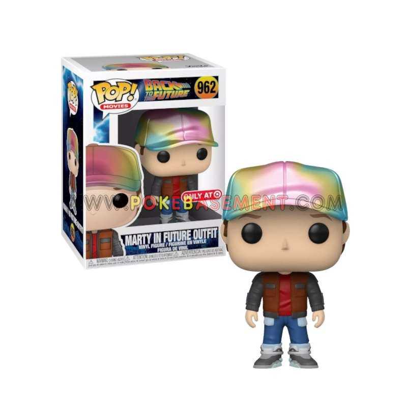 Funko Pop Back to the Future 962 Marty Metallic EXCLUSIVE Target